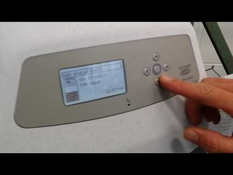 EcoWater Softeners salt monitor resetting