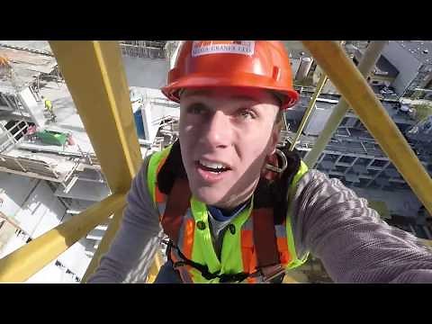 WORKING AS A CONSTRUCTION CRANE OPERATOR