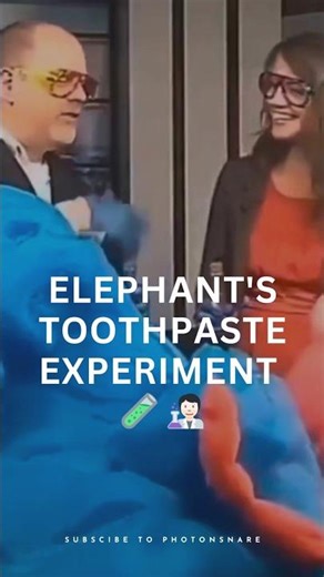 Elephant Toothpaste Experiment 🧪| Science Experiment | Funny Experiment |