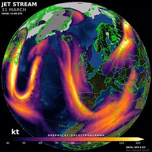 34K views · 541 reactions | Jet stream pattern behind the European...