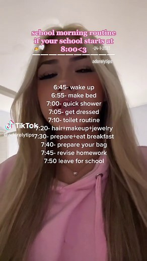 8:00 AM School Morning Routine Tips and Schedule