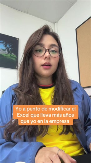 Modificar el Excel que lleva más años que yo en la empresa
