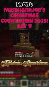Gold Grind | FarmHandJoe's Christmas Countdown #shorts #minecraft #xmas