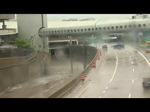 Metro Detroit roads flooded after Friday morning rain