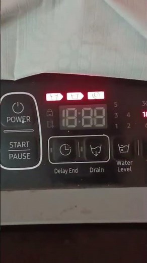 samsung top load washing machine dc error code , solutions