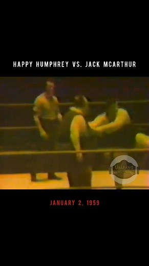 Happy Humphrey vs. Jack McArthur [1959-01-02] | Usapang Wrestling TV
