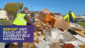 Help us help you. Help us keep you safe! Last year, over the bonfire period, we removed over 53 tonnes of materials that could have been used to start a fire. 🔥 Attending deliberately-lit bonfires can delay our response to possible emergencies in Merseyside. If you see a build-up of combustible materials that could be used on a bonfire, report it and we will arrange for it to be removed as soon as possible. Report it via our website ➡️ https://bit.ly/ReportUnlitBonfire | Merseyside Fire and Res