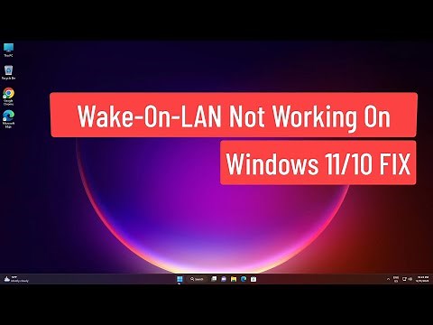 Wake-On-LAN Not Working On Windows 11/10 Fix