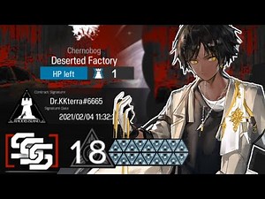 【Arknights EN】 CC#2 Deserted Factory First Week Risk 18 | CC#2 Gameplay