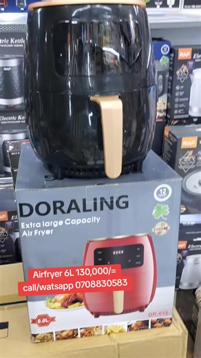 Doraling Airfryer 6L at 130k#airfryer #goviral #fyppppppppppppppppppppppp