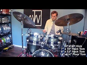 Tama Superstar Classic Maple Drumset Demo