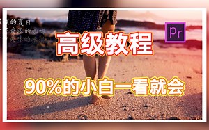 【Pr教程】小白一学就会的高级教程，视频原来还可以这样制作，瞬间变得唯美