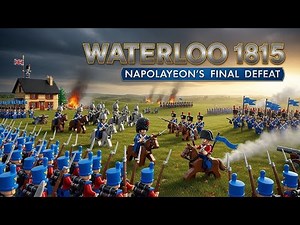LEGO Battle of Waterloo - Napoleon's Final Defeat - Epic Napoleonic Wars Last Stand ⚔️🇫🇷