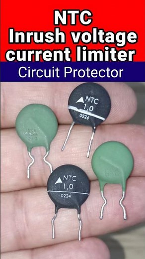 Inrush voltage and current limiter | NTC