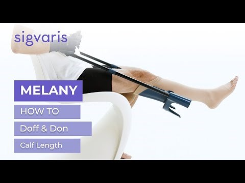 How To Use the MELANY for Calf Length Stockings