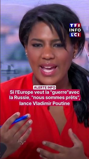 Si l'Europe veut la "guerre" avec la Russie, "nous sommes prêts", lance Vladimir Poutine｜LCI