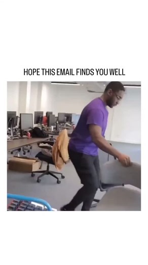 checkmeme.vibe on Instagram: "The video depicts a humorous office prank where an oversized keyboard, constructed from multiple standard keyboards, is used to exaggerate the typical office environment's email response time, playing on the common phrase "Hope this email finds you well" by showing an exaggerated typing scenario. This type of prank aligns with the broader cultural phenomenon of office humor, as evidenced by the popularity of similar pranks in media like "The Office," where such anti