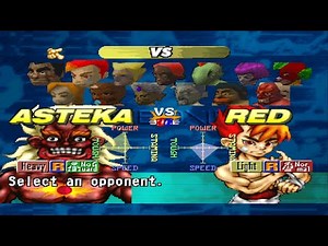 Boxing All Characters [PS1]