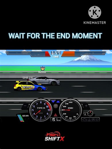 Top speed Honda Ek9 pixel car racer #shorts #pixelcarracer