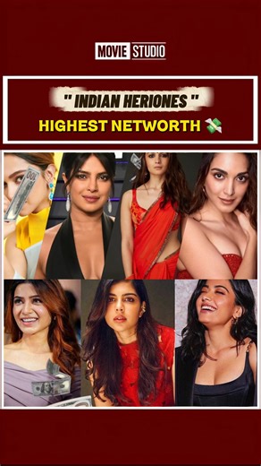 Top 10 Richest Heroines in India |Highest Net Worth Actresses #indiancinema #telugucinema #bollywood