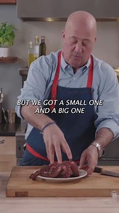 46K views · 362 reactions | Octopus may seem intimidating to cook at home but it's easier than you think. After it's simmered in a pot for about 2 hours, throw it on a hot grill to get a smoky char and serve it with a simple frisee salad topped with candied bacon. Find the recipe here! https://andrewzimmern.com/recipes/andrew-zimmern-cooks-grilled-octopus-salad/ | Andrew Zimmern | Facebook