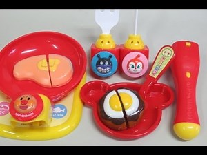 Anpanman toy kitchen 3 change cooking set アンパンマン おもちゃ キッチンセット