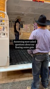 Ranch-Tested, Ranch-Approved ✔️ We test new trailer designs on our ranch before selling them to the public. The floating center gate has been one of our favorite trailer features—it’s held up against livestock, rough terrain, and weather. 👉 Want a floating center gate for your operation? Let’s chat! #rancher #ranch #livestock #ranchlife #stocktrailer | Big Bend Trailers