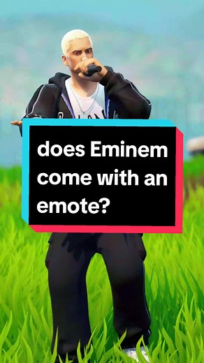 Replying to @999juiceworld9991 the Fortnite Eminem set does NOT have an emote... yet #fortnite #eminem #fortniteskins #fortniteemote