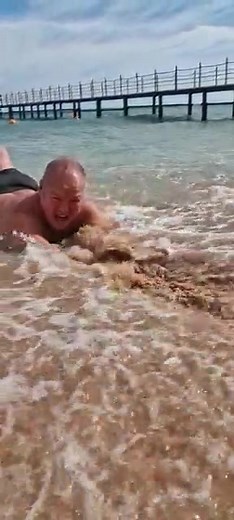 Beach Day in Egypt: Relaxation by the Shore