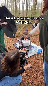The moment before “action”🎬👀 #action #movie #film | Guerilla Filmmakers