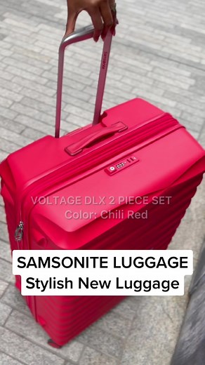 Stylish New Luggage by Samsonite - Travel Tips and Trends