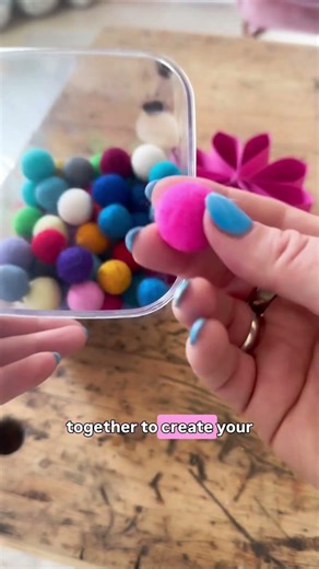 Day 9 of Nostalgic Spring Crafts: Paper Flower Garland