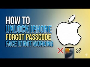 How to Unlock iPhone Forgot Passcode | Face ID Not Working Fix