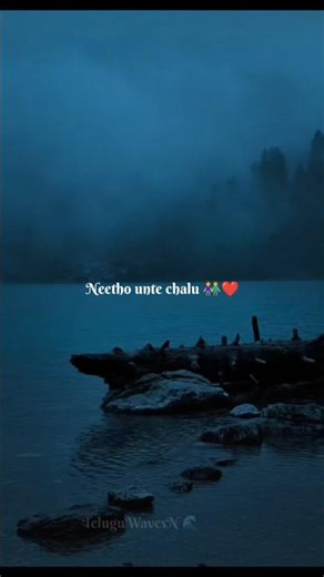 Neetho Unte Chaalu... 👫✨ | Ekkadiki Pothavu Chinnavada Vibe #teluguwavesn #viral #love #song #status