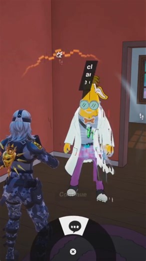 Talk to Professor Frink about a solution Fortnite #fortnite #gaming #fortniteclips #thesimpsons