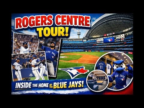 Touring the Rogers Centre | Inside the Toronto Blue Jays’ Iconic SkyDome (Full Photo Tour & History)