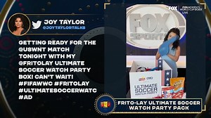 19K views · 326 reactions | It's time to grab a party pack and throw the ultimate FIFA Women's World Cup watch party!  Rob Stone, Joy Taylor and Ari Hingst show you what's inside the #UltimateSoccerWatchParty party pack ⬇️ (Sponsored by Frito-Lay #FIFAWWC) | FOX Soccer | Facebook