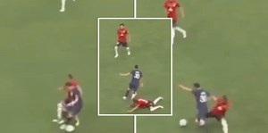 Messi embarrassed an Urawa Reds player, the commentator burst into laughter