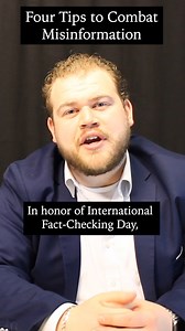 171K views · 3.2K reactions | In honor of International Fact-Checking Day, here are four quick tips to combat misinformation in your feed. Now more than ever, it’s important to sort fact from fiction. Please consider donating to support our mission: https://giving.aws.cloud.upenn.edu/fund?fastStart=simpleForm&program=ANS&fund=602014 #FactCheckingDay #FactsMatter #FactCheck | FactCheck.org | Facebook
