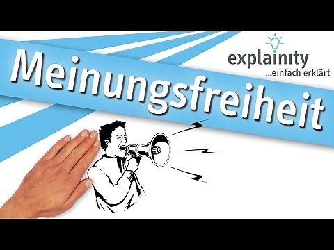 Freedom of expression simply explained (explainity® explanatory video)