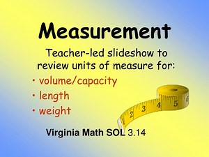 Measurement - SlideServe