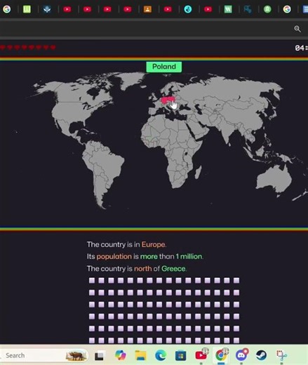 Daily Mapgame #86: Technically correct #mapgame #geography #speedrun #savethemappingcommunity