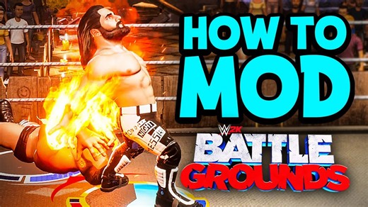 How To Mod WWE 2K Battlegrounds! (READ DESCRIPTION)