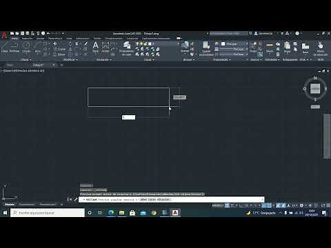 Como hacer un rectángulo en AutoCad