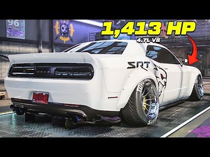 Muscle Goes MAD! Dodge Challenger SRT8 ’14 Ultimate+ Build | NFS Heat