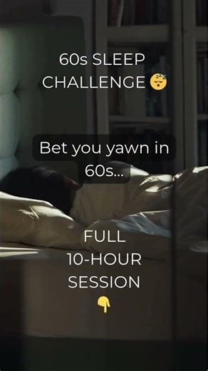 Can you last 60s? 😴 #sleepchallenge #brownnoise
