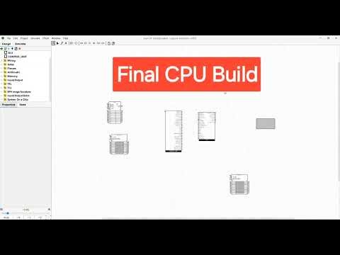 Building a 16-bit CPU ( Part 4 ) Final Computer Build. Logisim Evolution