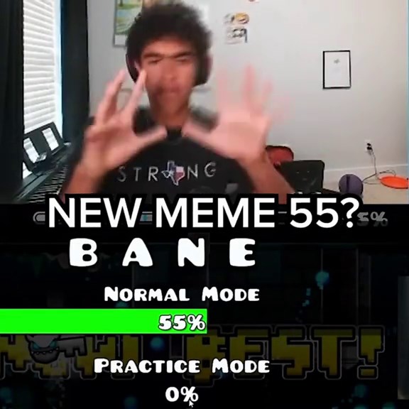 FIVE FIVE!!🗣️🗣️ II Kingsammdlot @KingSammelot #55 #meme #geometrydash #kingsammelot #55