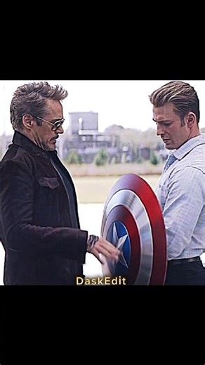 Steve Rogers & Tony Stark Reunion 🥺🔥 | Avengers Endgame Emotional Edit #Shorts