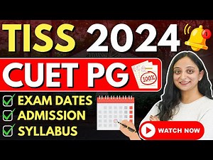💥CUET PG! TISS 2024 Complete Details, Syllabus, Fees, Selection Process #mba #cuet #cuetexam #viral